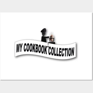 My Cookbook Collection Label Posters and Art